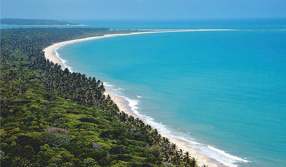 Ponta dos Garcez em Jaguaripe Praia dos Garcez na Ilha D´Ajuda em Jaguaripe