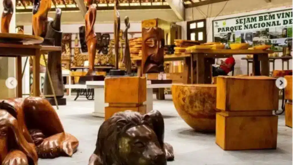 Centro de Visitantes no Parque Nacional de Ubajara no Ceará Centro de Visitantes no Parque Nacional de Ubajara no Ceará