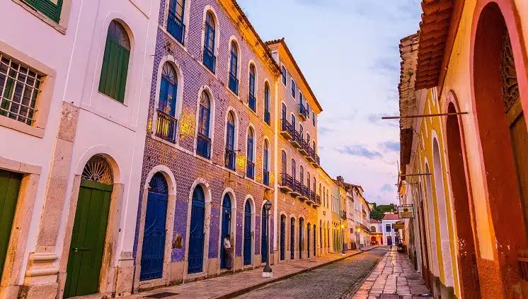 Azulejos portugueses na fachada dos casarões do Centro Histórico de São Luís Azulejos portugueses na fachada dos casarões do Centro Histórico de São Luís