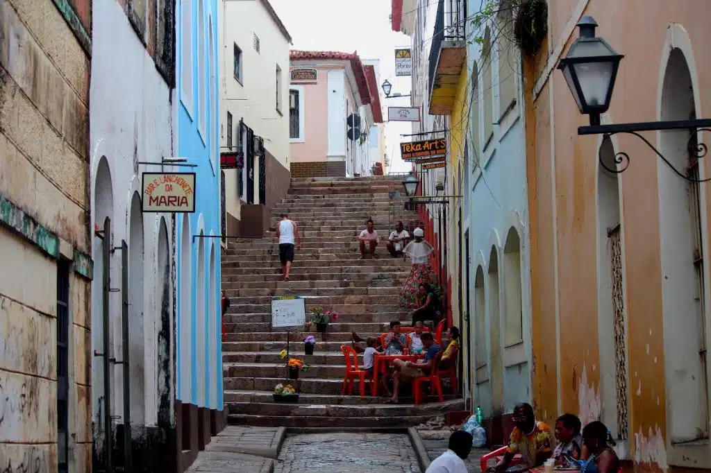 Beco Catarina Mina em São Luís do Maranhão