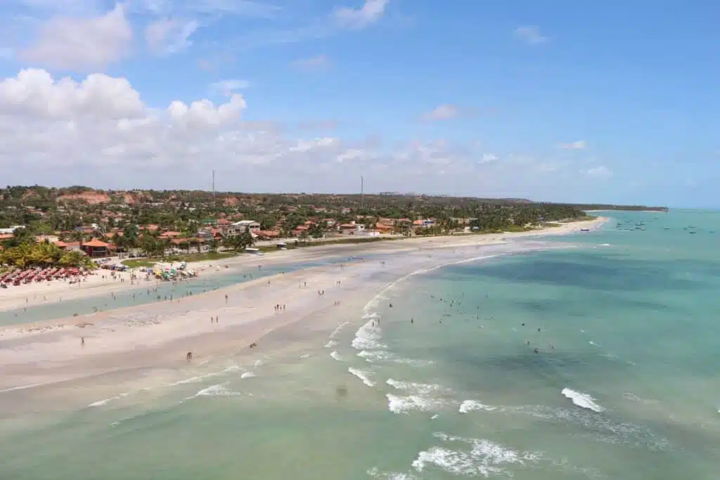 Praia de Paripueira em Alagoas Praia de Paripueira em Alagoas