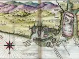 Carta do Atlas de João Teixeira Albernaz, de 1640, com parte do litoral maranhense da época. Indica-se a antiga estrutura da Cidade de São Luís Carta do Atlas de João Teixeira Albernaz, de 1640, com parte do litoral maranhense da época. Indica-se a antiga estrutura da Cidade de São Luís