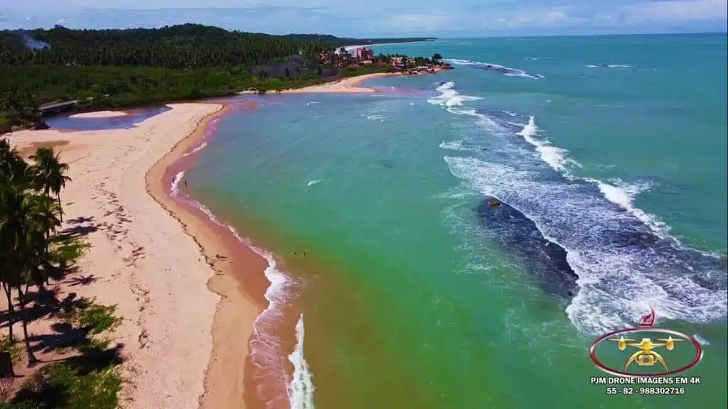 Praia de Riacho Doce em Alagoas Praia de Riacho Doce em Alagoas
