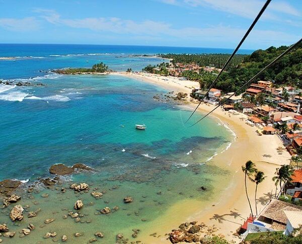 Morro de São Paulo na Bahia