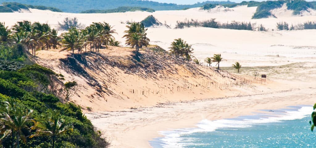 Duna e Praia de Malembá no RN Duna e Praia de Malembá no RN