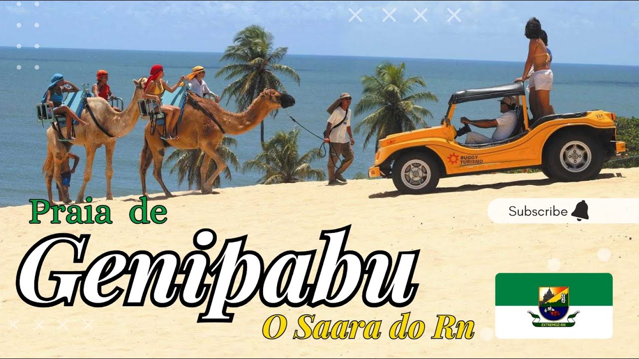 PRAIA E DUNAS DE GENIPABU no RN