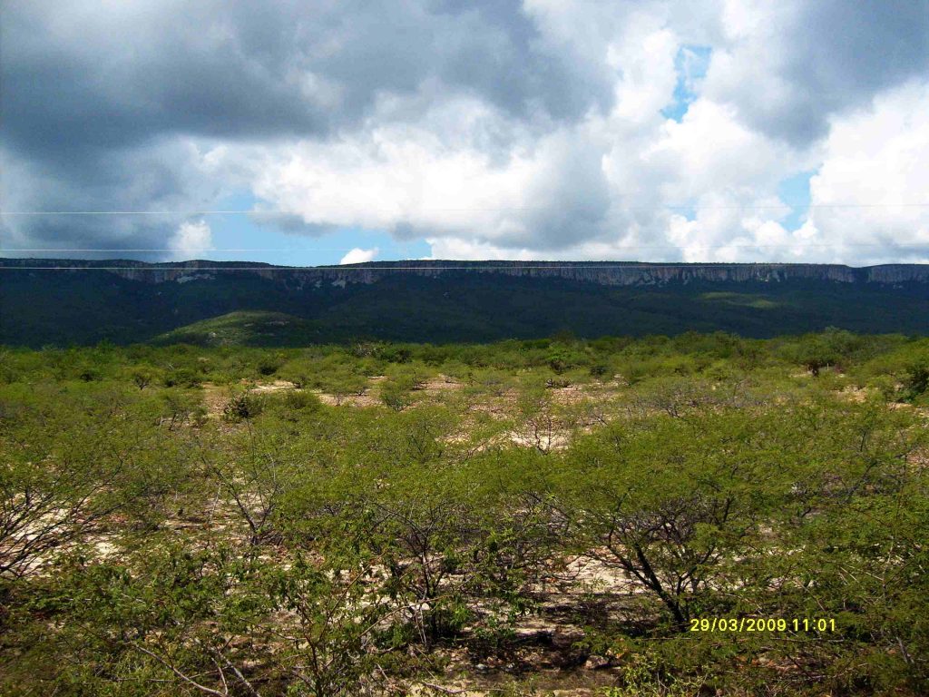 Mapa do Parque Nacional do Boqueirão da Onça