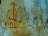 Pintura Rupreste - Grota dos Caboclos (Boqueirão da Onça - Bahia) Grota dos Caboclos (Boqueirão da Onça - Bahia)