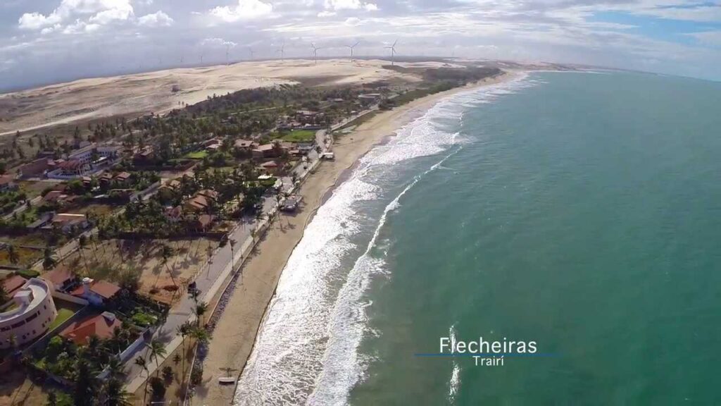 Praia das Flecheiras em Trairi no Ceará Praia das Flecheiras em Trairi no Ceará