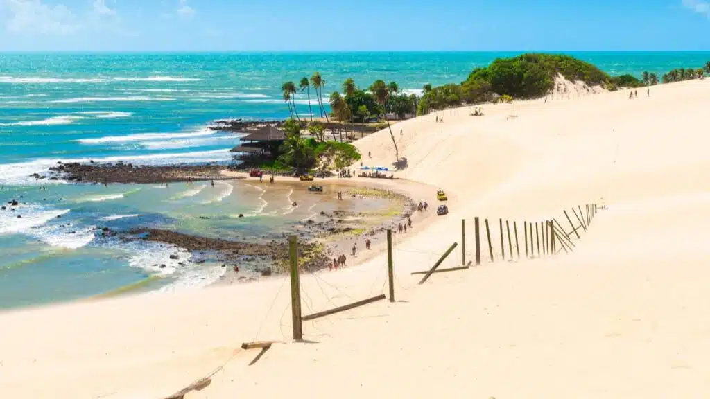 Praia de Genipabu – RN Praia de Genipabu – RN