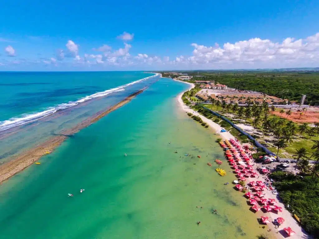 Praia de Muro Alto em Porto de Galinhas PE Praia de Muro Alto em Porto de Galinhas PE
