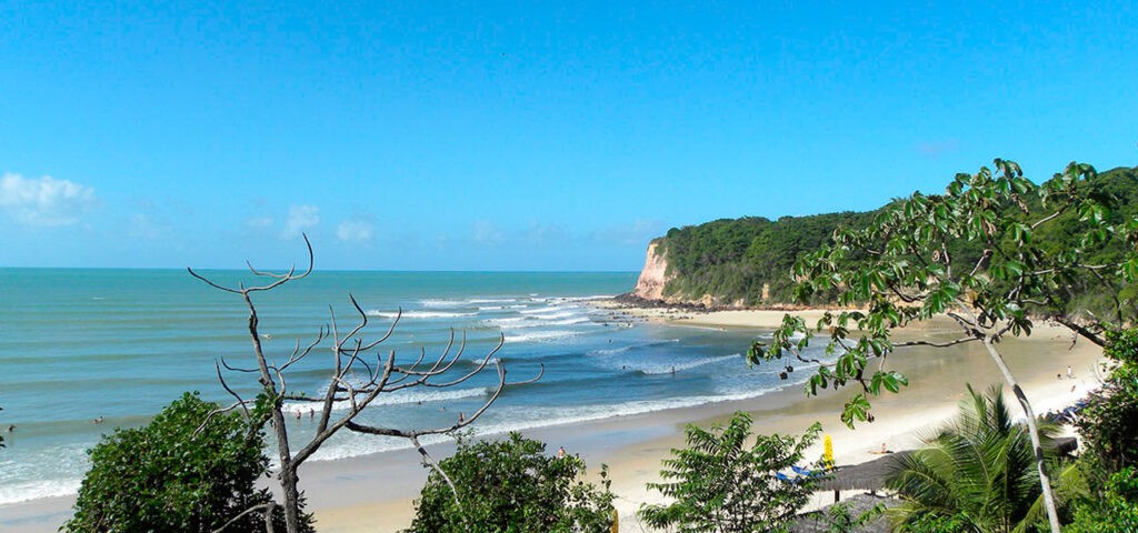 Praia do Madeiro em Tibau do Sul RN Praia do Madeiro em Tibau do Sul RN