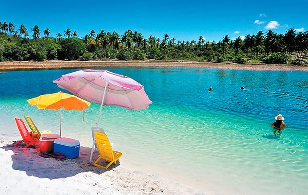 Lagoa Azul no povoado de Baixio na Bahia Lagoa Azul no povoado de Baixio na Bahia