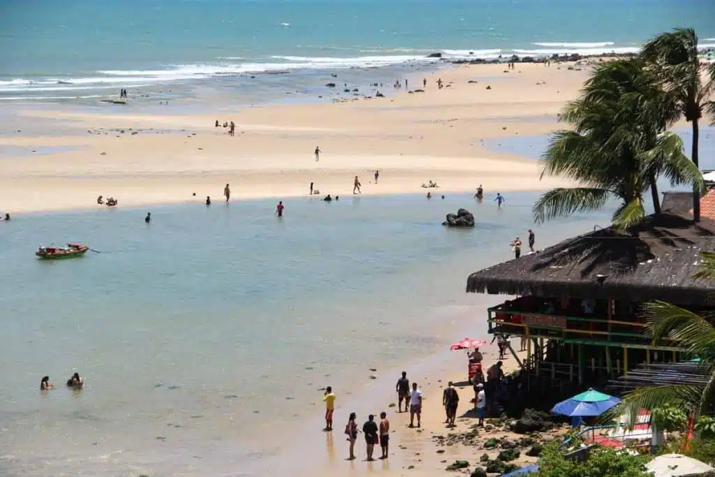 Praia do Centro em Pipa Praia do Centro em Pipa