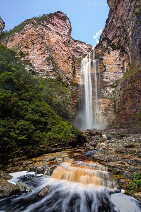 Cachoeira Encantada em Itaetê na Chapada Diamantina Cachoeira Encantada em Itaetê na Chapada Diamantina