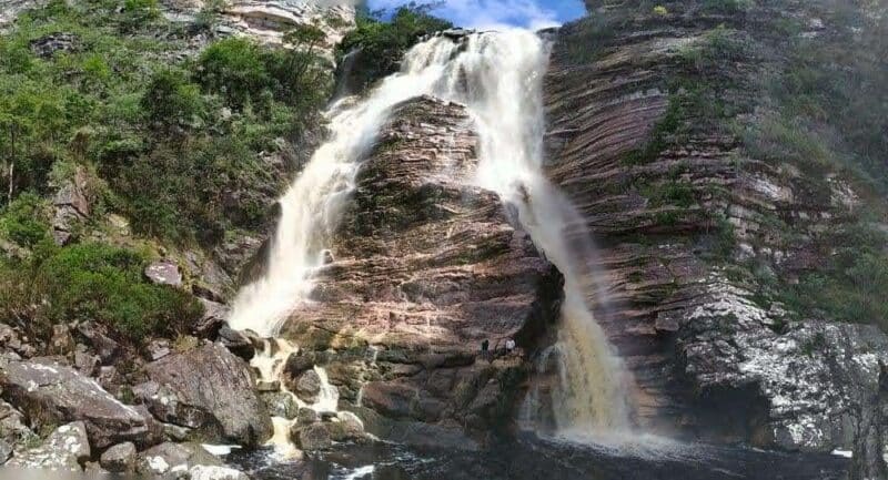 Cachoeira do Samuel em Andaraí Cachoeira do Samuel em Andaraí