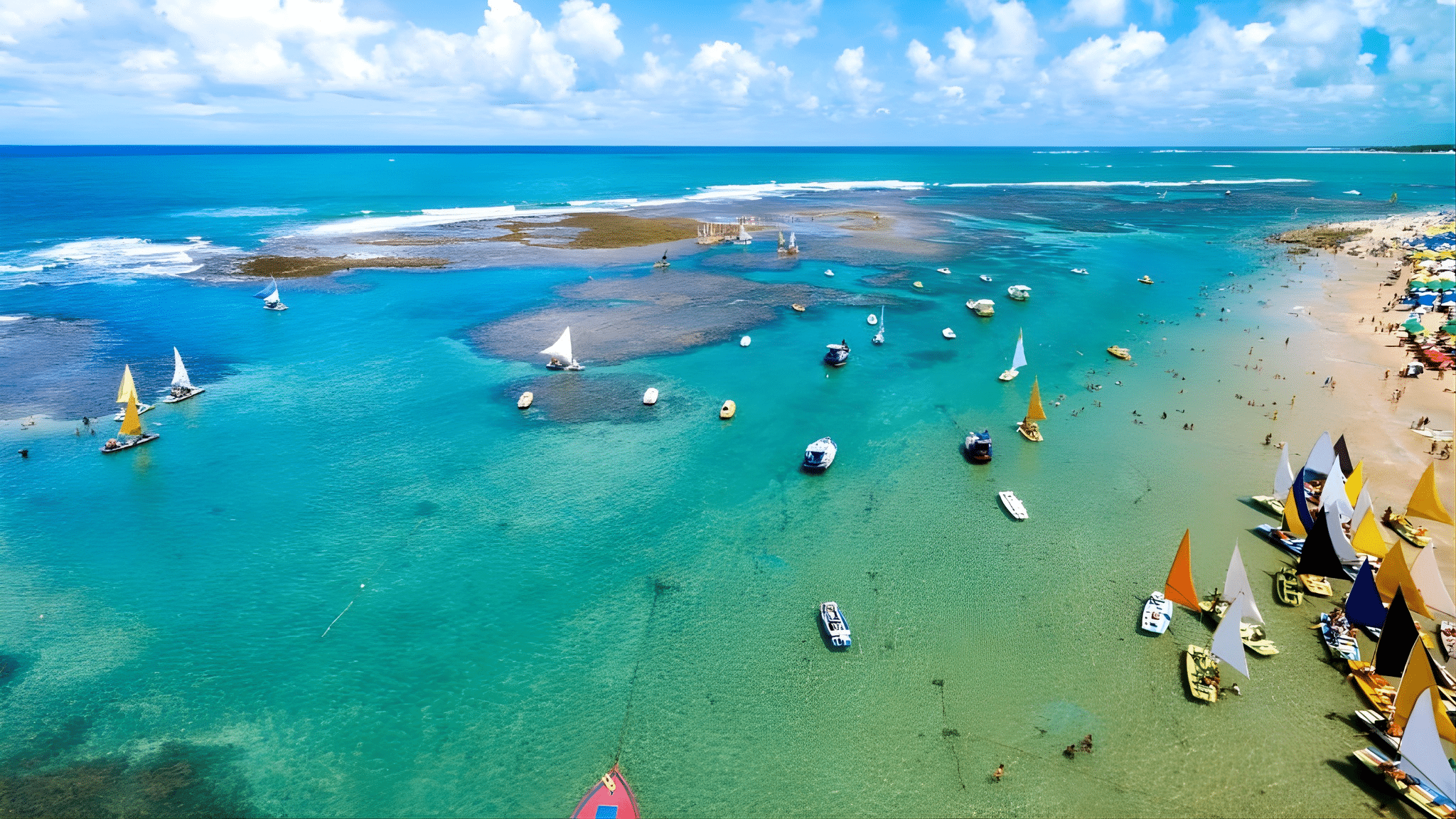 Praia da Vila de Porto de Galinhas PE Praia da Vila de Porto de Galinhas PE