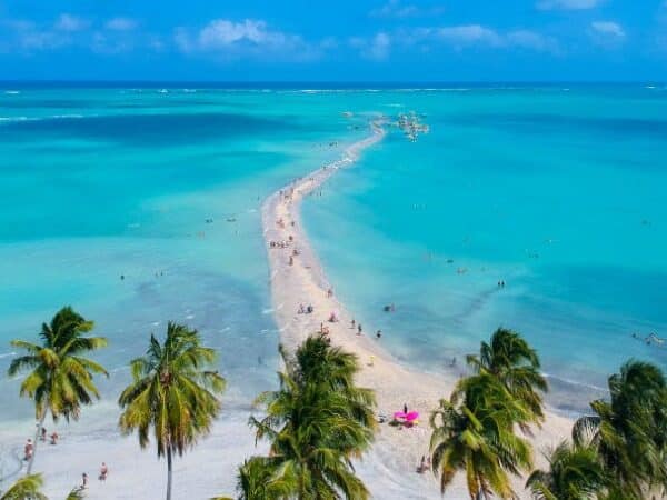 Praia de Barra Grande em Alagoas