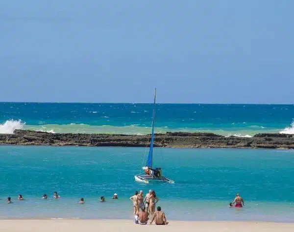 Praia do Francês em Marechal Deodoro