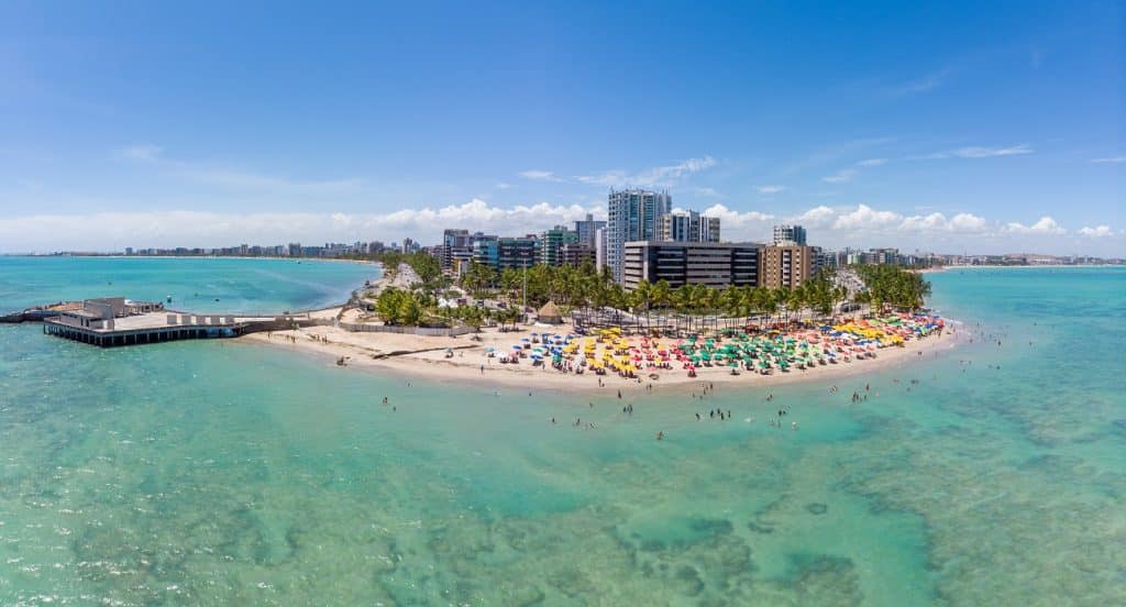 Praia da Ponta Verde em Maceió Praia da Ponta Verde em Maceió