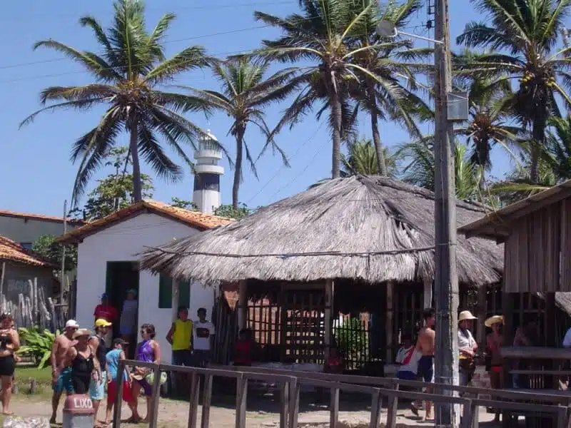 Farol da Vila de Mandacaru no Parque Nacional dos Lençóis Maranhenses Farol da Vila de Mandacaru no Parque Nacional dos Lençóis Maranhenses