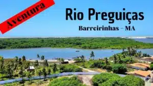 Passeio de lancha pelo RIO PREGUIÇAS em Barreirinhas