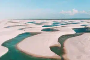 As lagoas de Santo Amaro do Maranhão
