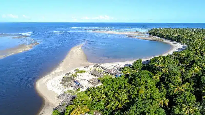 Ponta dos Castelhanos - Ilha de Boipeba Ponta dos Castelhanos - Ilha de Boipeba