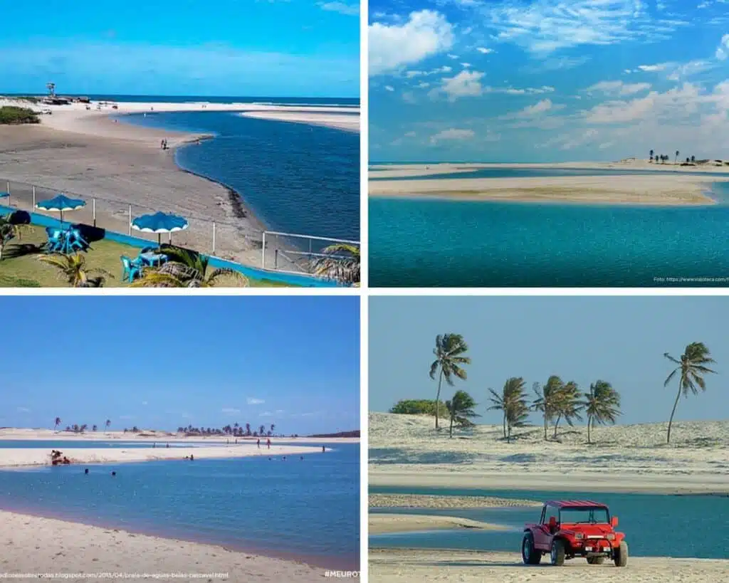 Praia de Águas Belas em Cascavel Praia de Águas Belas em Cascavel