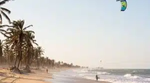Praia de Barra do Cauipe em Caucaia