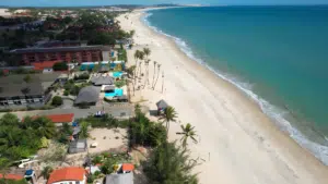 Praia de Cumbuco em Caucaia