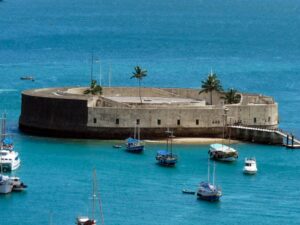 História do Forte de São Marcelo ou Forte do Mar em Salvador