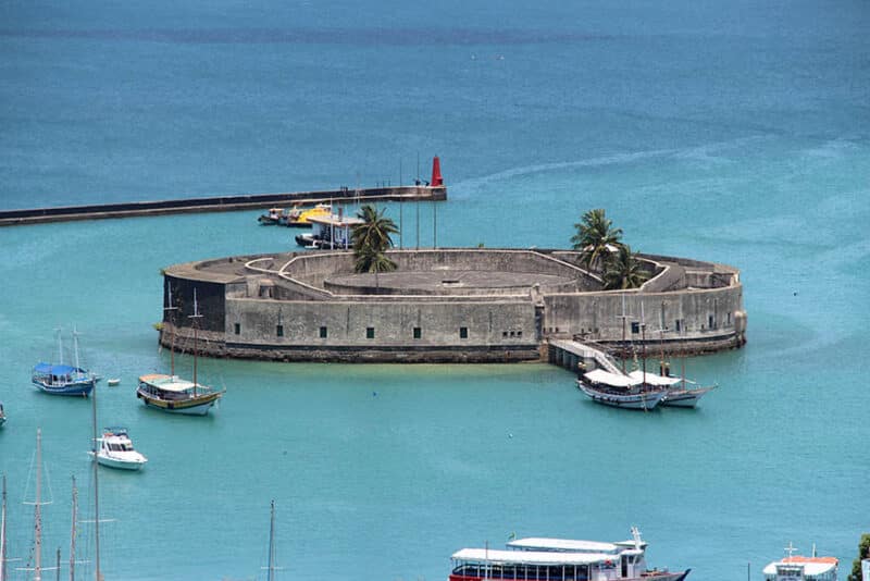 Forte de São Marcelo em Salvador BA Forte de São Marcelo em Salvador BA