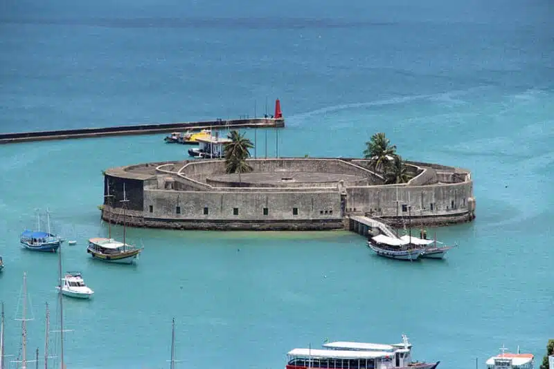 Forte de São Marcelo em Salvador BA Forte de São Marcelo em Salvador BA