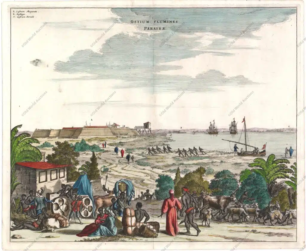 Entrada do rio Paraíba no Brasil em 1671 Entrada do rio Paraíba no Brasil em 1671