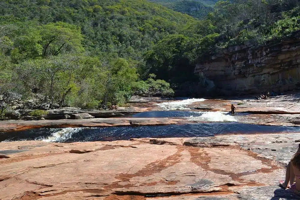 Cachoeira das Rodas no Vale do Capão Cachoeira das Rodas no Vale do Capão