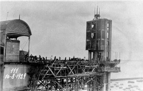 Elevador Lacerda - reforma em 1930 Elevador Lacerda - reforma em 1930