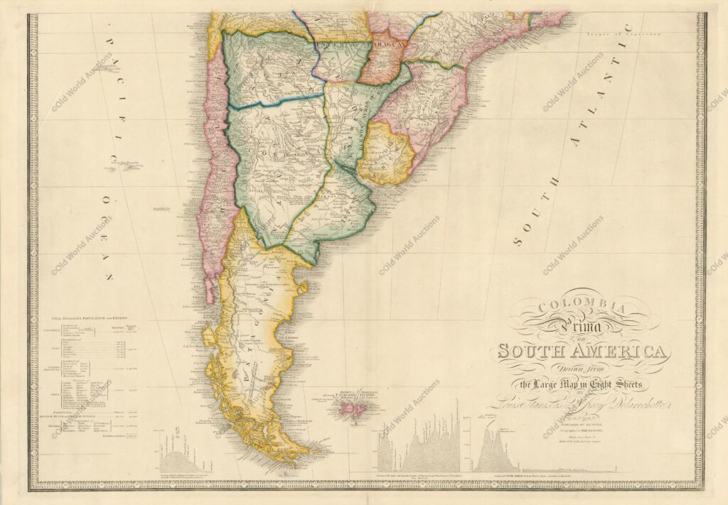 Mapa da America do Sul de 1840 - Part 2 Mapa da America do Sul de 1840 - Part 2