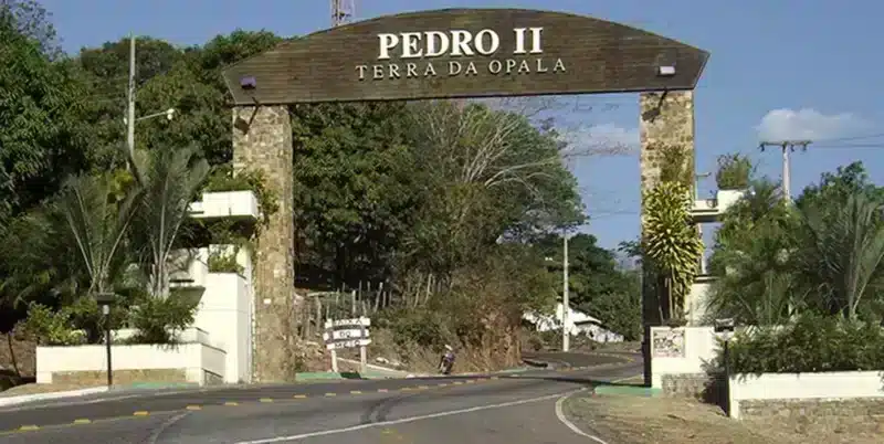 Entrada da cidade de Pedro II no Piauí Entrada da cidade de Pedro II no Piauí