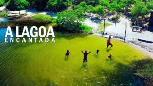 Lagoa Encantada na Baía da Traição PB