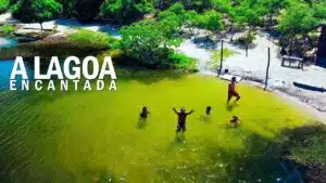 Lagoa Encantada na Baía da Traição PB