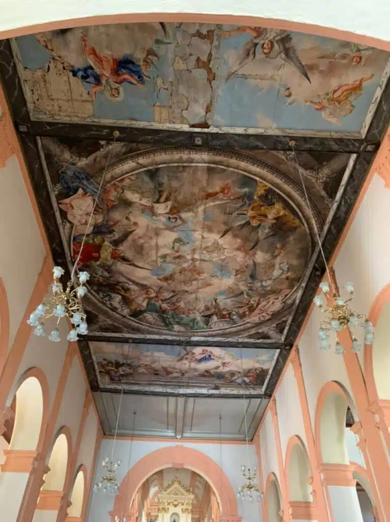 O teto da Igreja Matriz Nossa Senhora da Conceição de Areia PB O teto da Igreja Matriz Nossa Senhora da Conceição de Areia PB