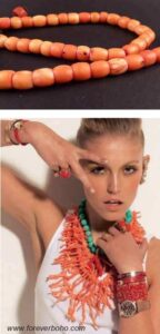 Jóia com coral elatius Jóia com coral elatius