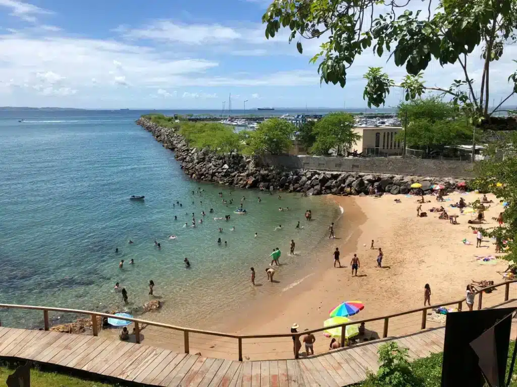 Praia do MAM em Salvador BA Praia do MAM em Salvador BA