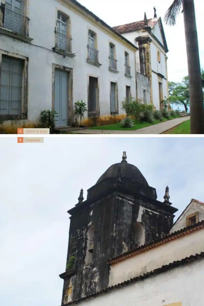 Exterior da Igreja de Nossa Senhora da Graça em Olinda PE Exterior da Igreja de Nossa Senhora da Graça em Olinda PE