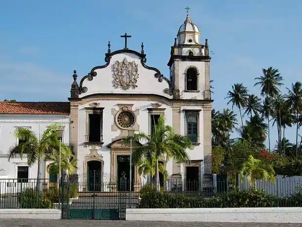 Fachada do Mosteiro de São Bento em Olinda PE Fachada do Mosteiro de São Bento em Olinda PE