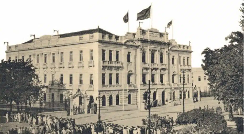Cartão Postal de 1920 do Palácio do Campo das Princesas. Cartão Postal de 1920 do Palácio do Campo das Princesas.