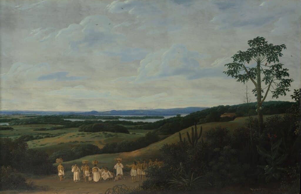 Paisagem do Brasil, Frans Post (1650) Paisagem do Brasil, Frans Post (1650)