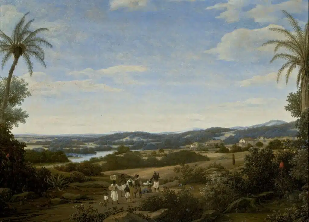 Paisagem Brasileira, Frans Post (1656) Paisagem Brasileira, Frans Post (1656)