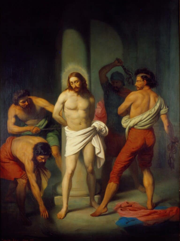 A flagelação de Cristo, 1856 - Victor Meirelles A flagelação de Cristo, 1856 - Victor Meirelles